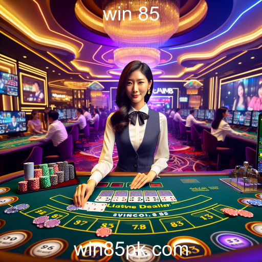 A Emoção do Blackjack Ao Vivo no Win 85